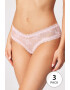Hunkemöller 3 PACK бразилски бикини Floral Mesh - Pepit.bg