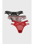 Hunkemöller 3 PACK прашки Lisa - Pepit.bg