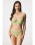 Hunkemöller Бразилски бикини Isabelle Light Green - Pepit.bg