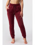Hunkemöller Спортно долнище Velours Braid Red - Pepit.bg