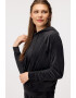 Hunkemöller Спортно горнище Velour Braid Black - Pepit.bg