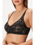 Hunkemöller Сутиен Elle Black Bralette - Pepit.bg