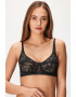 Hunkemöller Сутиен Elle Black Bralette - Pepit.bg