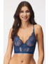 Hunkemöller Сутиен Honey Blue II без подплънки - Pepit.bg