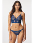 Hunkemöller Сутиен Honey Blue II без подплънки - Pepit.bg