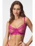 Hunkemöller Сутиен Isabelle Fuchsia неподплатен - Pepit.bg