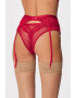 Hunkemöller Жартиерен колан Pauline Red - Pepit.bg