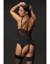 Obsessive Корсет Black Amour - Pepit.bg