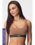 PUMA Спортен сутиен Scoop Caramel - Pepit.bg