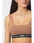 PUMA Спортен сутиен Scoop Caramel - Pepit.bg