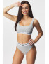PUMA Спортен сутиен Scoop Grey - Pepit.bg