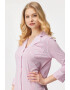 Ralph Lauren Дамска нощница Notch Collar - Pepit.bg