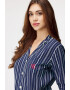 Ralph Lauren Дамска пижама Navy Stripe - Pepit.bg