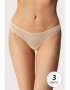 Teyli 3PACK бразилски бикини Aubrey Invisible - Pepit.bg