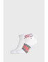 Tommy Hilfiger 2 PACK бели къси чорапи Breton stripe - Pepit.bg