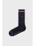 Tommy Hilfiger 2 PACK сини дълги чорапи Iconic - Pepit.bg