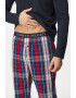 Tommy Hilfiger Памучна пижама Desert sky дълга - Pepit.bg