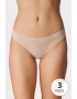 Under Armour 3 PACK бежови спортни прашки Thong - Pepit.bg