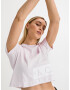 Calvin Klein Jeans Crop Топ Rozov - Pepit.bg