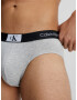 Calvin Klein Underwear Слипове 3 броя Cheren - Pepit.bg