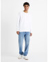 Celio Debiais Sweatshirt Byal - Pepit.bg