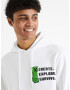 Celio Minecraft Sweatshirt Byal - Pepit.bg