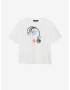 Desigual Face T-shirt Byal - Pepit.bg