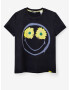 Desigual Margarita Smiley T-shirt Cheren - Pepit.bg