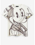 Desigual Mickey Trazos T-shirt Byal - Pepit.bg