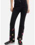 Desigual Nicole Jeans Cheren - Pepit.bg