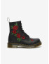 Dr. Martens 1460 Vonda кожени ботуши с цветя Cheren - Pepit.bg