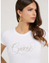 Guess Glitzy T-shirt Byal - Pepit.bg