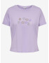 Jacqueline de Yong Amy T-shirt Lilav - Pepit.bg