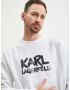 Karl Lagerfeld Sweatshirt Byal - Pepit.bg