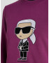 Karl Lagerfeld Sweatshirt Lilav - Pepit.bg