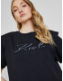 Karl Lagerfeld T-shirt Cheren - Pepit.bg