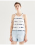 Levi's® High Neck Потник Cheren Byal - Pepit.bg