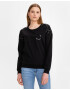 Liu Jo Sweatshirt Cheren - Pepit.bg