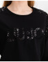 Liu Jo Sweatshirt Cheren - Pepit.bg