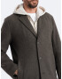 Ombre Clothing Палто Zelen - Pepit.bg