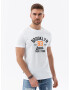 Ombre Clothing T-shirt Byal - Pepit.bg