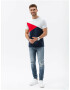 Ombre Clothing T-shirt Byal - Pepit.bg