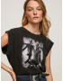 Pepe Jeans Rut T-shirt Cheren - Pepit.bg