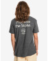 Quiksilver Gone Words T-shirt Siv - Pepit.bg