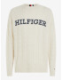 Tommy Hilfiger Cable Monotype Crew Neck Пуловер Byal - Pepit.bg