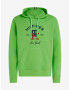 Tommy Hilfiger Curved Monogram Hoody Sweatshirt Zelen - Pepit.bg