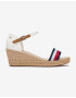 Tommy Hilfiger Shimmery Ribbon Обувки с клиновиден ток Sin - Pepit.bg