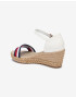 Tommy Hilfiger Shimmery Ribbon Обувки с клиновиден ток Sin - Pepit.bg