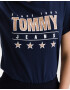 Tommy Jeans Slim Metallic Тениска Byal - Pepit.bg