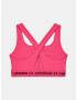 Under Armour Crossback Mid Bra Cпортен Сутиен Rozov - Pepit.bg